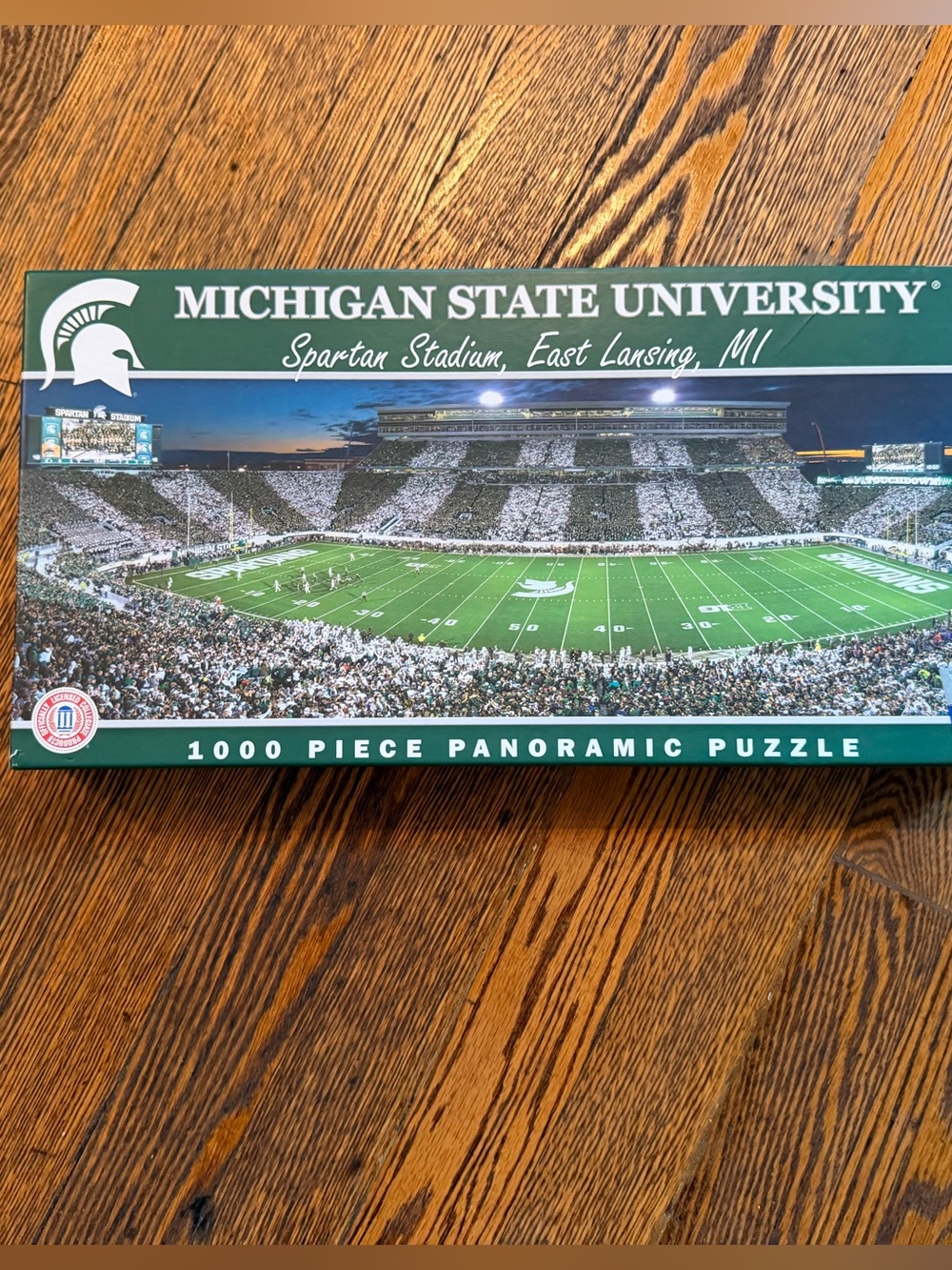 Michigan State University Spartan Stadium 1000-Piece Panoramic Puzzle